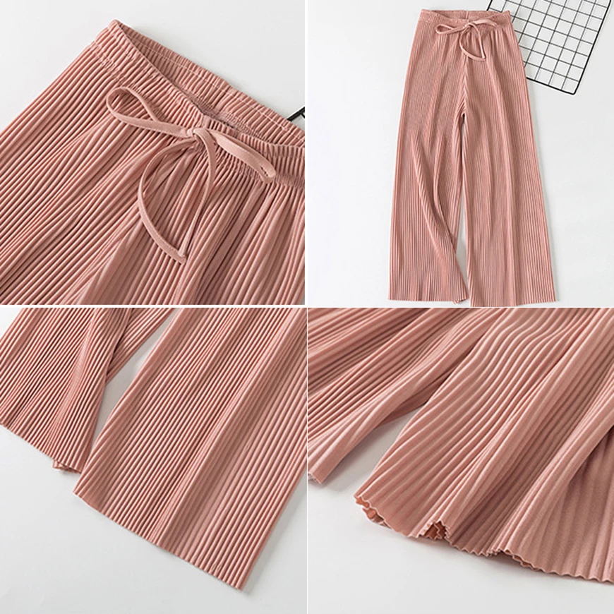 ZYFPGS 2019 Summer Women's Retro Casual Pants Personality Fabric Casual Women Pants Plus Size Loose Elegant lady Promotion Z0710 ZYFPGS 2019 Summer Women's Retro Casual Pants Personality Fabric Casual Women Pants Plus Size Loose Elegant lady Promotion Z0710