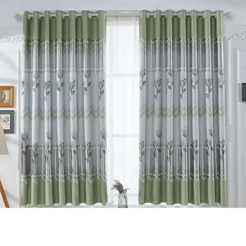 Version O Сделать окна плотные детские Vorhang Европейский Cocina Firanki на Okno Спальня Pour Le салон Cortinas для Гостиная Rideaux шторы - Цвет: Version O