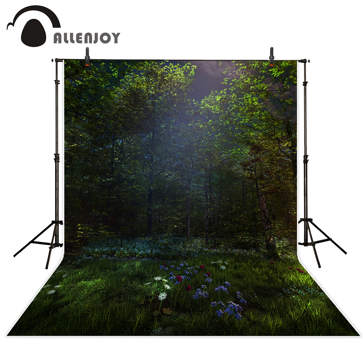 Allenjoy 写真撮影背景の森草の花ダークファンタジー背景オリジナルデザインの小道具 Background Forest Fantasy Backdropbackdrop Design Aliexpress