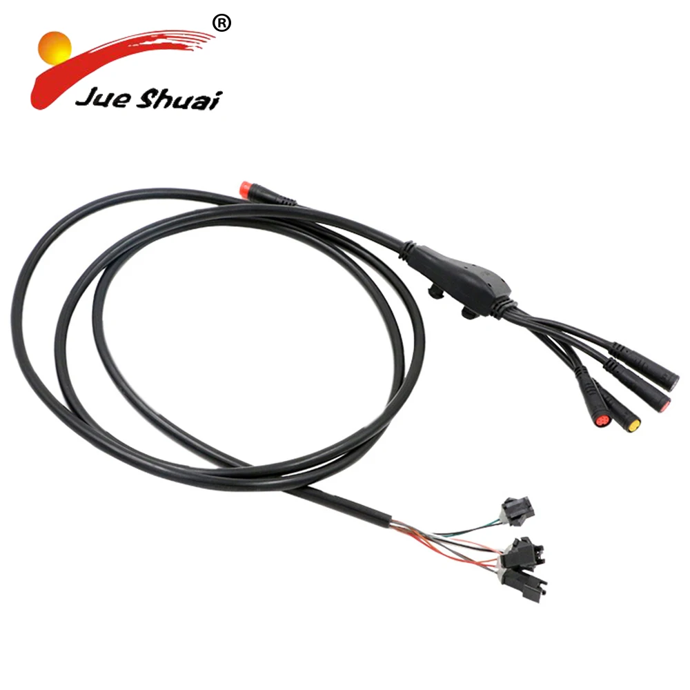 

LCD LED Electric Bicycle Main Cable Wire Waterproof Line Controller Display Brake Lever Connector Ebike Accessories Repair Parts
