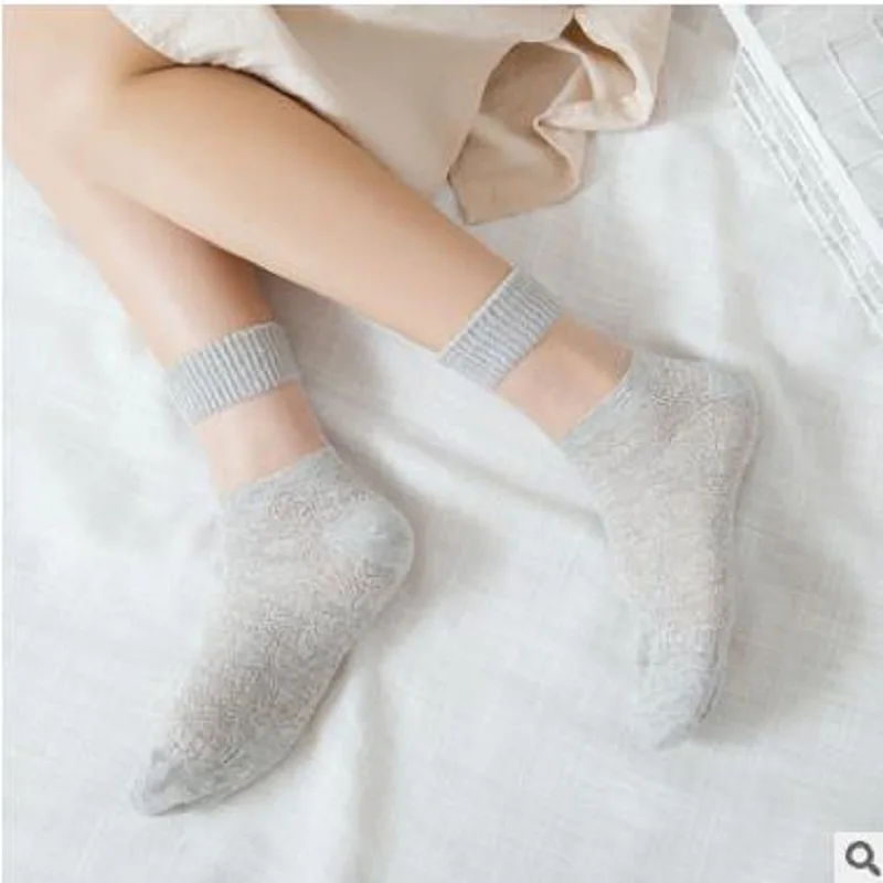 12 шт. = 6 пар женских носков, товары на весну и лето, японские креативные полые текстурированные женские носки