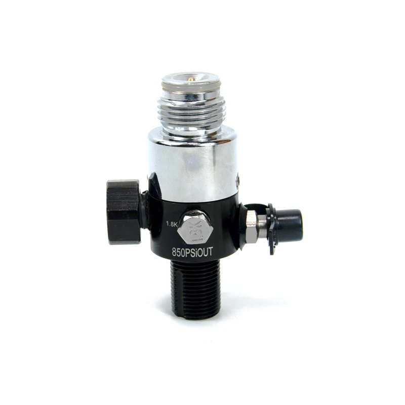 PCP Пейнтбольный регулятор из нержавеющей стали 4500psi вход 850psi выход 5/8