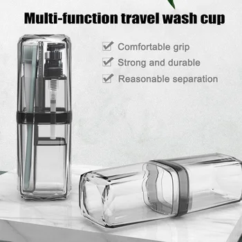 

Multifunctional Toiletry Organizer Portable Waterproof Toothbrush Razor Holder for Travel Camping XHC88
