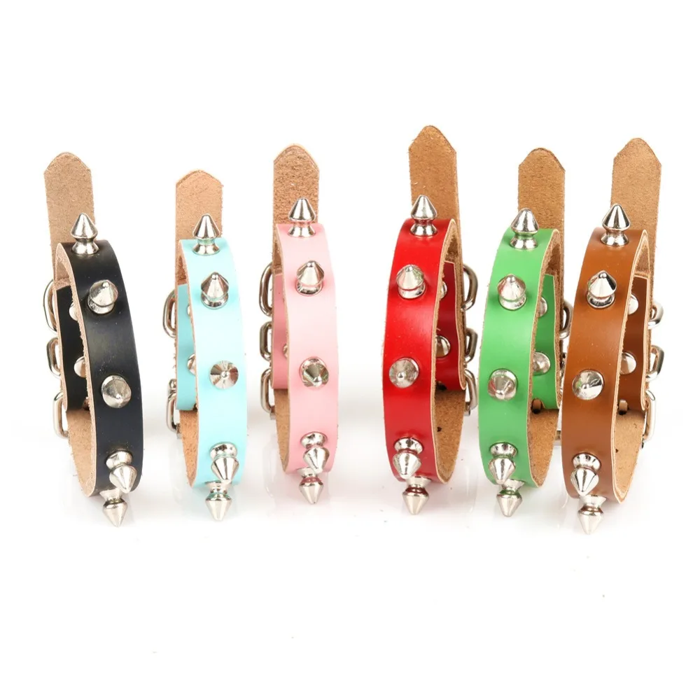 Upto 50 Off On Real Cowhide Dogs Collars Leather Spiked Rivet Buy Now!
