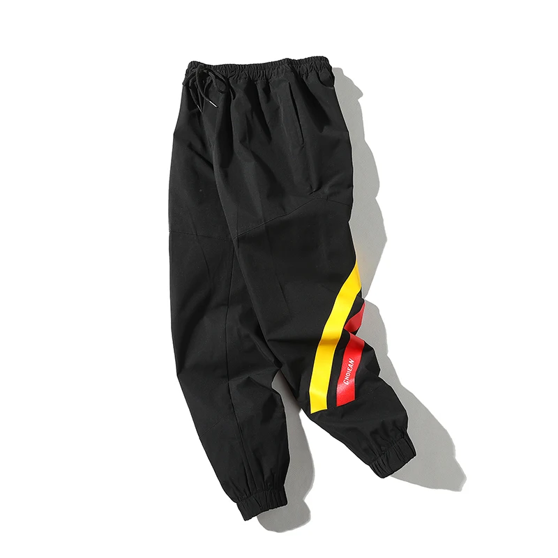 Hop Chándal Streetwear K025 Hombre Casual Bumpybeast De Joggers La Hip Hombres Bolsillos Ropa Marca Stretch Pantalones Negro xx7qwnBZ0