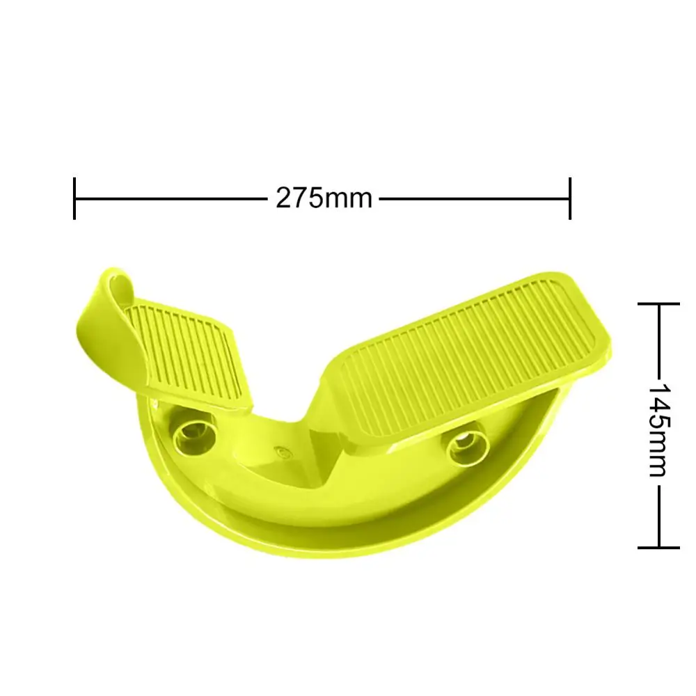 1 шт., рокер для ног, голеностопная растягивающаяся доска для Ахилла, тендинита, растягивающаяся мышечная Массажная педаль для фитнеса, носилки, подошвенные для йоги - Цвет: Зеленый