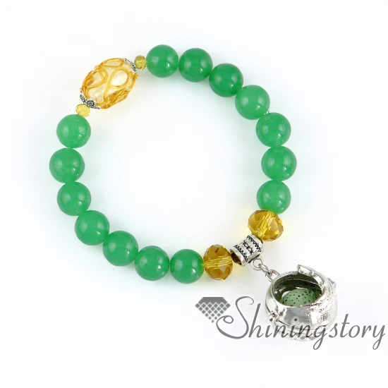 

ball wings openwork beaded bracelets charm bracelets essential oil diffuser jewelry aromatherapy bracelet perfume lockets semi