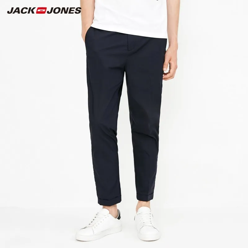 Jack &amp Jones мужские осенние хлопчатобумажные брюки E | 218314512 Мужская одежда