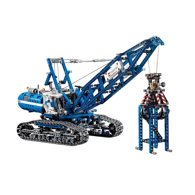 

Compatible Legoe Genuine Technic 42042 model 20010 1401pcs Crawler Crane building blocks Figure bricks toys for children
