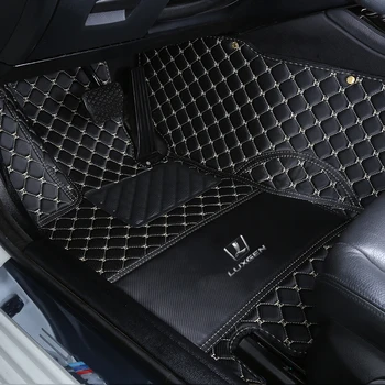 

R300L R320 R350L R400 R500L R series V260 V260L V series Vito Viano Leather car floor mats carpet pad car styling liner