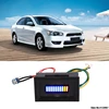 2022 Hot New Fuel level Gauge Indicator 12V Universal Motorcycle Car Oil scale meter LED Oil ► Photo 3/6