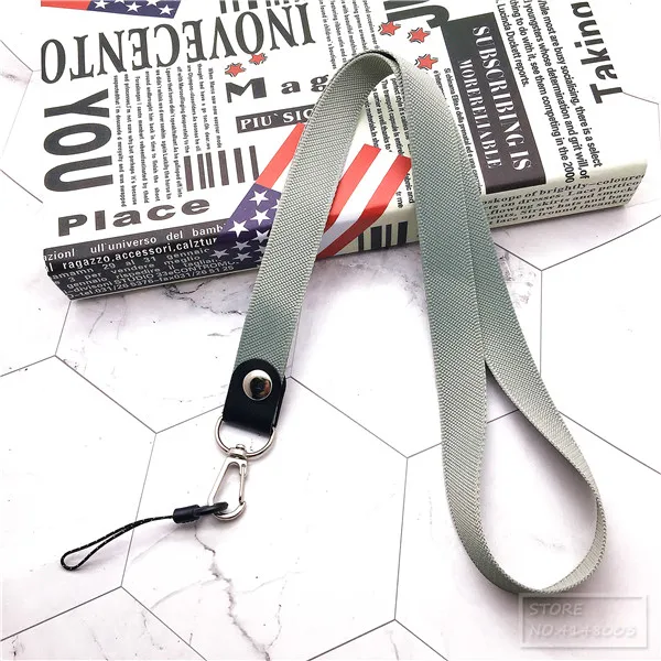 Universal Black Lanyard Neck Strap for ID Holders and Accessories