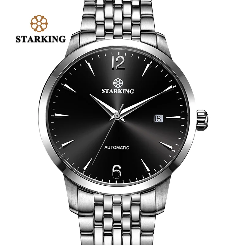 STARKING Chinese Brand Two Tone Gold Case Mechanical Automatic Men's Wrist Watch Full Steel Men Watches Simple Male Clock AM0194
STARKING Chinese Brand Two Tone Gold Case Mechanical Automatic Men's Wrist Watch Full Steel Men Watches Simple Male Clock AM0194