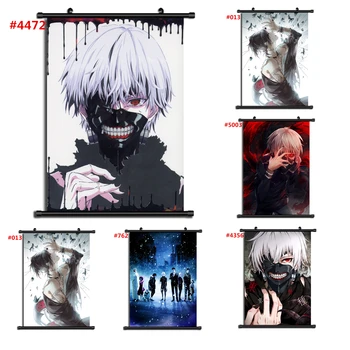 

Tokyo Ghoul Kaneki Ken Anime Manga Wall Poster Scroll Home Decoration Wall Art