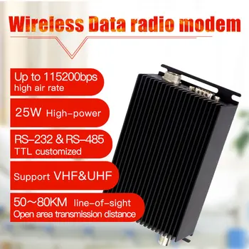 

rs232&rs485 115200 data radio modem 25w rf 433mhz receiver and transmitter drone rf modem 450mhz uhf wireless radio transceiver