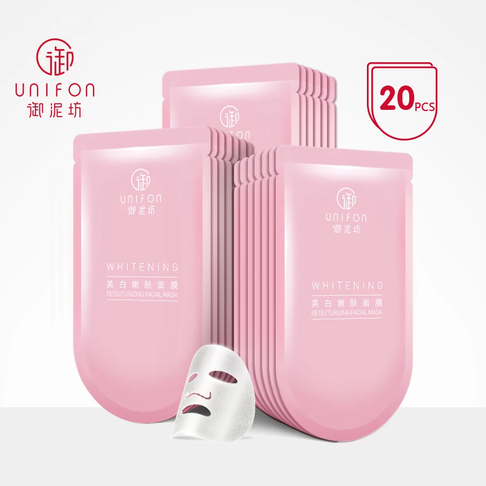 

YUNIFANG/UNIFON Whitening Retexturzing Facial Mask set hydrating moisturizing replenishment 30ml*20pcs