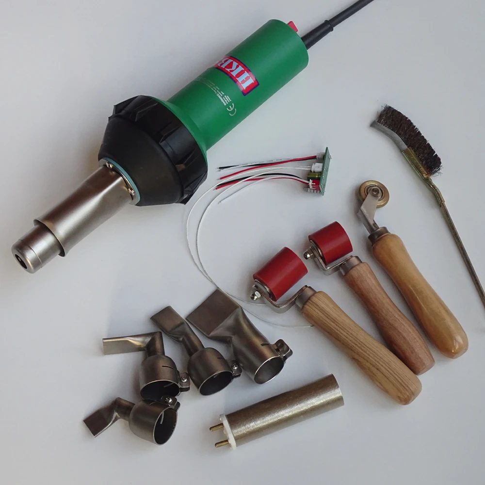 

HKBST hot air welding PVC with 11pcs accessoreis free shipping cheap price and good quality