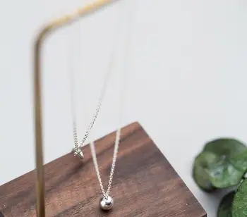 

5mm Authentic 100% REAL. 925 Sterling Silver FINE Jewelry Polished Lucky Round Pendant Necklace Rolo Chain GTLx1752