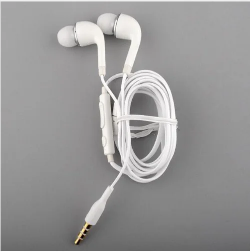 

Best Quality 3.5mm Headset Earphone +Microphone for Samsung Galaxy S8 Plus S7 S6 Edge Note 8 7 5 in-ear Bass Earbuds