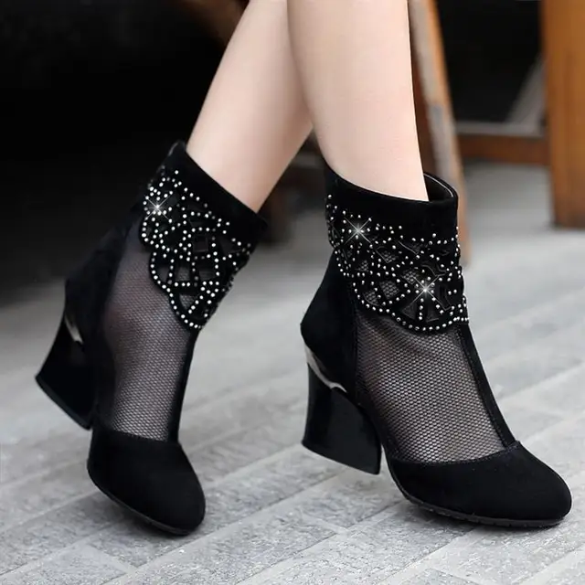 Discount women shoes leather comfortable high heeled party Discount women shoes leather comfortable high heeled party