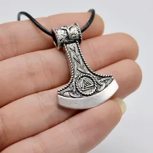 1pcs Slavic Valknut Pendant Necklace Viking Rune Jewelry Odin ‘s Symbol Of Norse Viking Pagan Amulet Necklace CT657