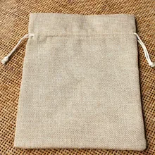 20*30 см 50 шт Винтажный стиль джутовые мешки на шнурке подарочные сумки для ювелирных изделий/свадьбы/рождества/дня рождения упаковка льняные сумки