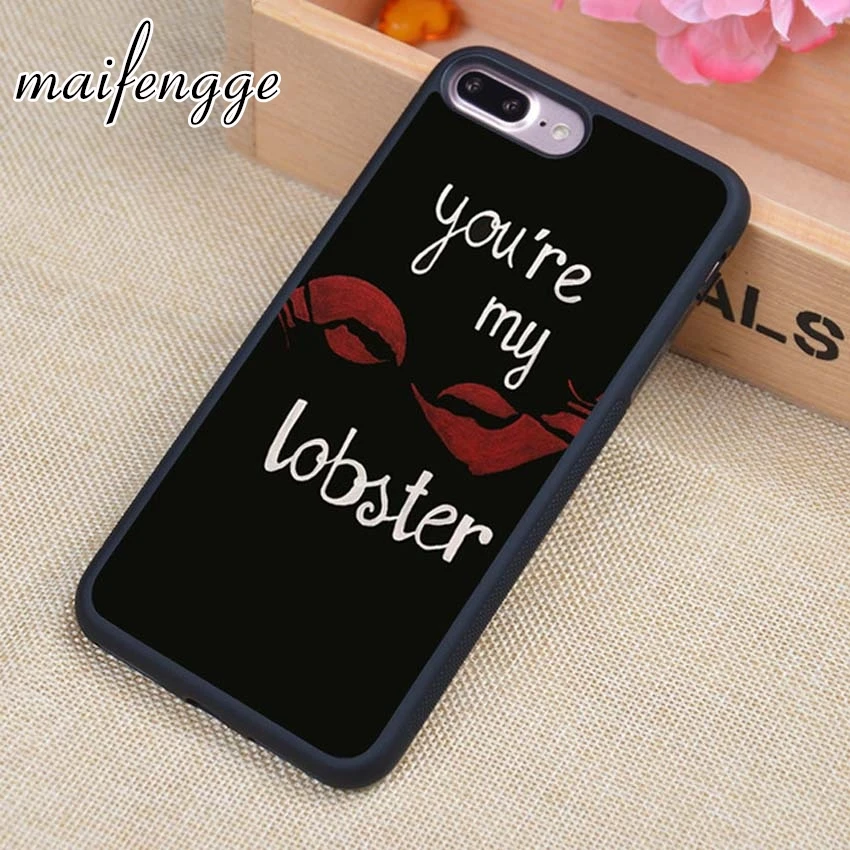 Чехол maifengge с надписью You Are My Лобстер для iPhone 5 6 7 8 plus 11 12 Pro X XR XS Max Samsung Galaxy S7edge S8 S9 |