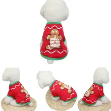 Год XS/S/M/L/XL Одежда для собак на Рождество костюм милый мультфильм одежда для маленьких собак поставки Roupa de cachorro#4n09