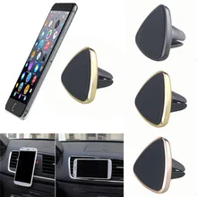 100pcs Universal Magnetic Car GPS Holder Air Vent Cradle Stand 360 Rotation Mount Holder For iPhone Samsung Cell Phone