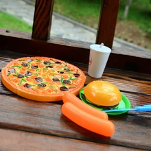 Детская игрушка для игр, кухонная утварь, костюм для фруктового торта на день рождения и унисекс, готовая пластиковая пищевая продукция