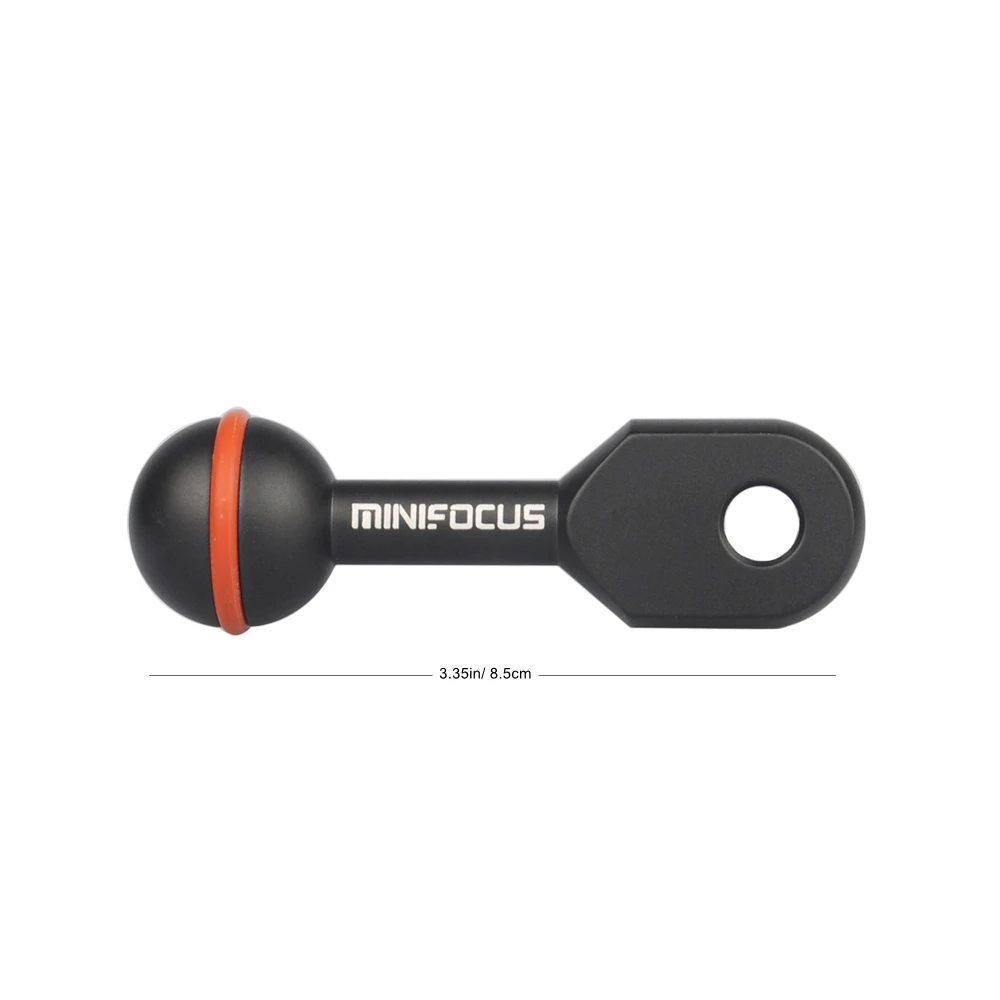 Шарнирный адаптер MINIFOCUS с шаровой головкой 1 дюйм для подводной съемки|Чехлы