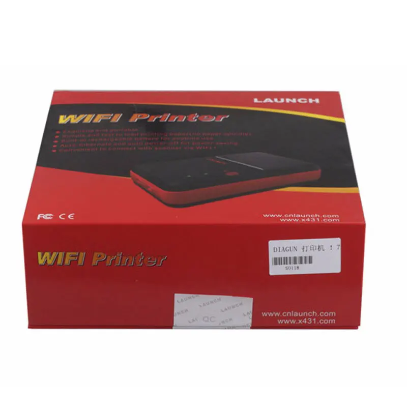 Launch wifi принтер X431 мини принтер с функцией wifi для Diagun III, X431 V, V+, PRO, PAD2, PAD бумага для принтера