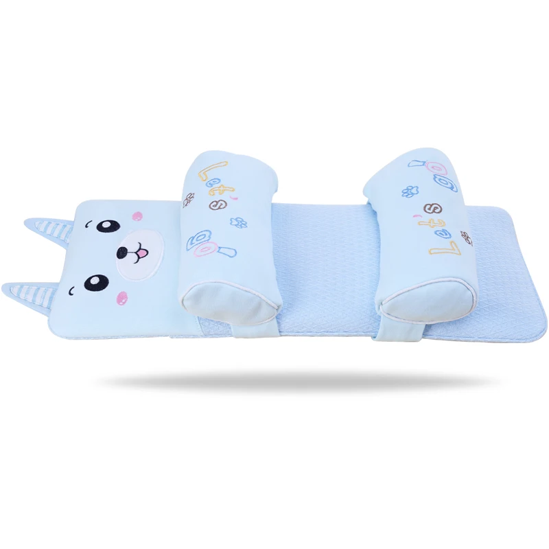 

Anti Side Head Bamboo Fiber Stereotyped Baby Pillow Ventilation Summer Help Sleep Shaping Infant Pillow For 0-6 Years Newborns