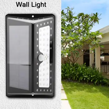 

PIR Motion Sensor Solar Garden Wall Light Waterproof Lighting Control LED Solar Lamp Human Body Induction Wall Lamp for Patio
