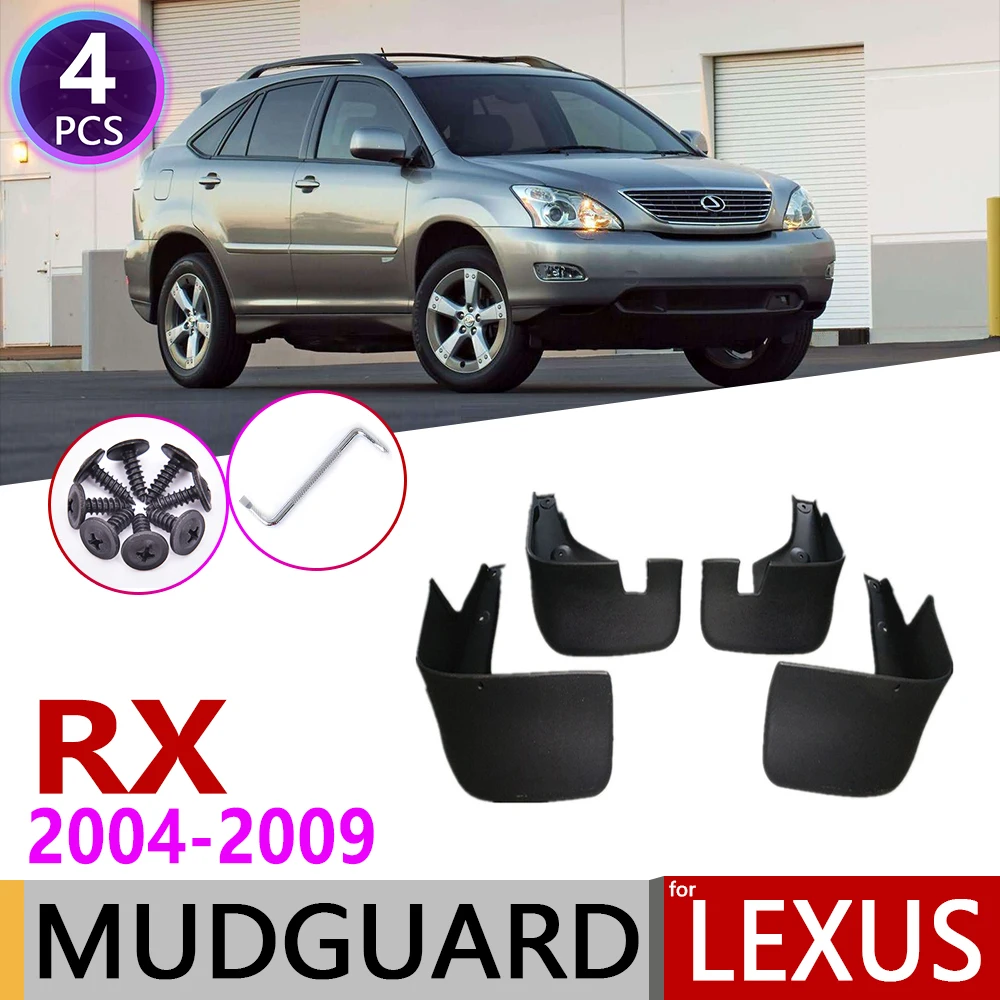 

Mudflap for Lexus RX RX300 RX330 RX350 RX400h 2004~2009 Fender Mud Guard Splash Flaps Mudguards Accessories 2005 2006 2007 2008