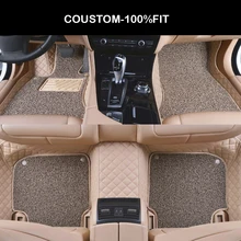 Custom car floor mats for Audi a4 b6 a6 c5 b8 A6L R8 Q3 Q5 Q7 S4 Quattro A1 A2 A3 A4 A6 A8 car stylingcar car accessorie автомобильная электрика audi a6 a4