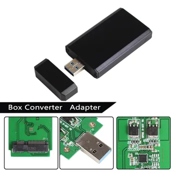 

MSATA SSD To USB 3.0 Hard Disk Box Converter Adapter Enclosure External Box #233515