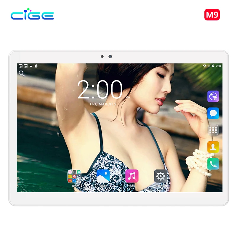 

M9 2018 Octa Core 10.1 Inch Tablet PC 1280X800 Android 7.0 Tablets 4GB RAM Computer Dual SIM Bluetooth GPS 5.0 MP WiFi 10