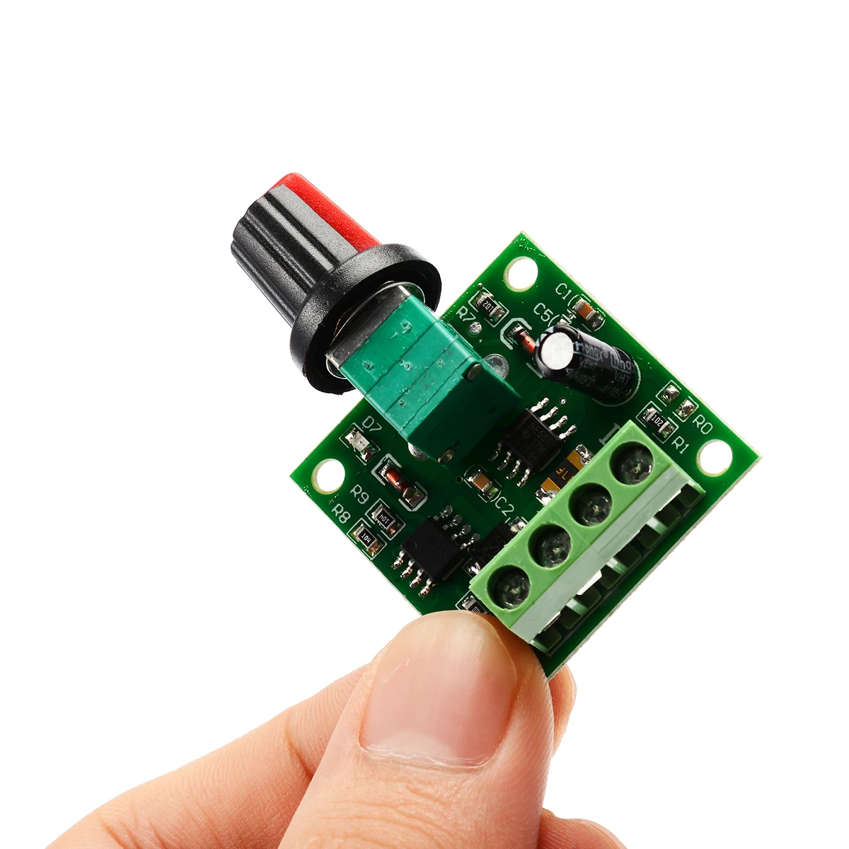 Voltage 1.8V 3V 5V 6V 12V 2A  DC Motor Speed Controller Governor PWM Adjustable Switch Motor Controller