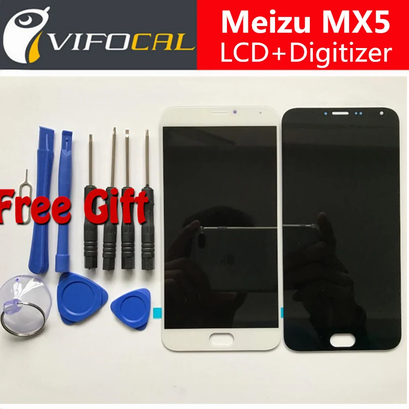 Meizu MX5 LCD Display + Touch Screen + Tools FHD High Quality Digitizer Assembly Replacement For Meizu MX 5 Mobile Phone