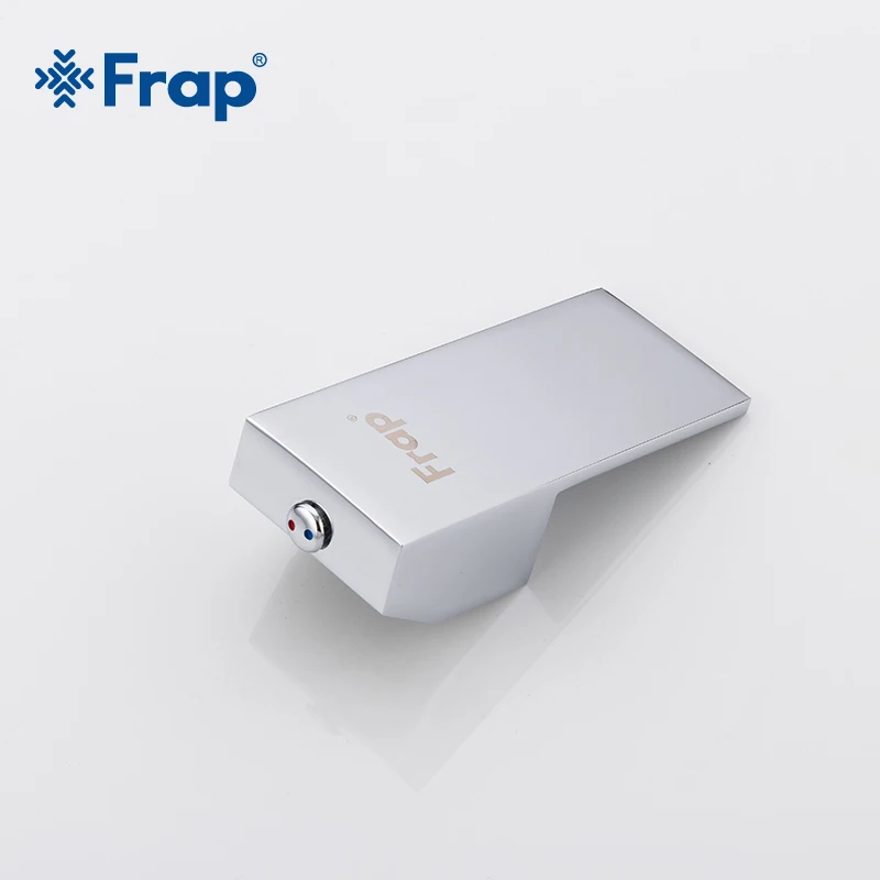 FRAP New Arrival Chrome Basin Faucet Sink Hot and Cold Single Lever Wall Mounted Square Basin Faucet Bathroom Water Tap Y10053