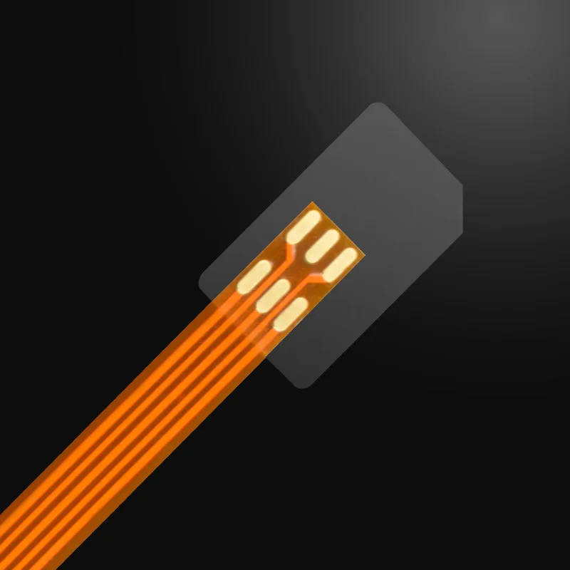 

SIM Card Reverse Turn To Nano Card Slot Extension Cable External Line Converter Adapter Transparent Open Device Universal