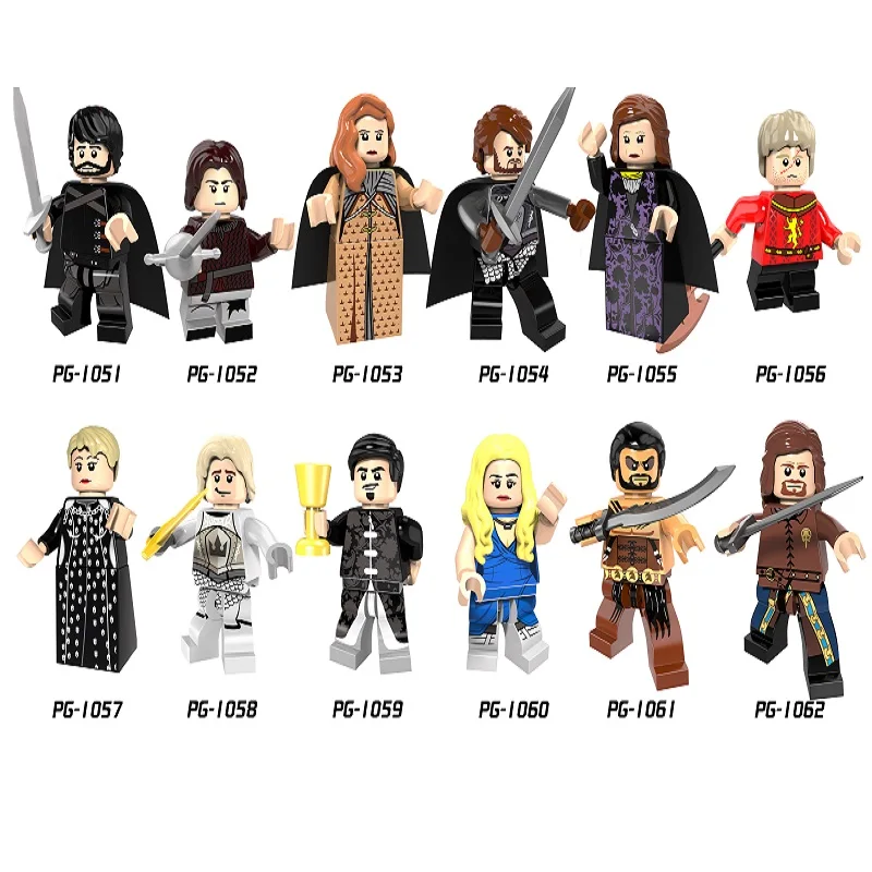 

Game of Thrones Caitlin Alicia Stark Petyr Baelish Jaime Lannister Cersei Ice and Fire Building Blocks Children Gift Toys