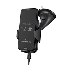 Автомобильный держатель для телефона для iPhone X 8 samsung S6 S7 S8 S9 Note 5 8 9 Qi автомобильное беспроводное зарядное устройство Держатель для мобильного телефона