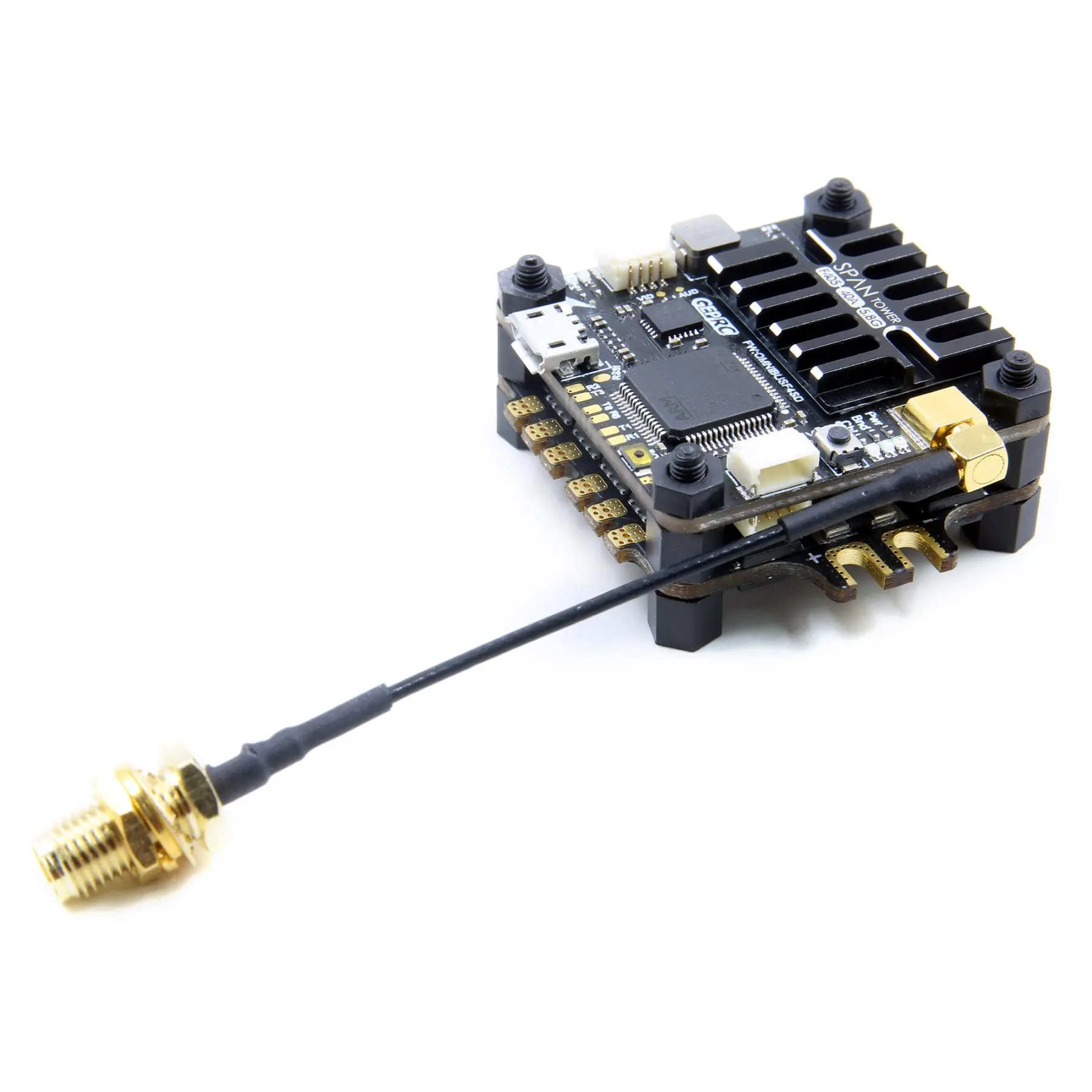 GEPRC SPAN F4 башня F405 управление полетом Betaflight интегрированный 5 8G 48CH VTX + BLHeli_S/Dshot600 40A ESC