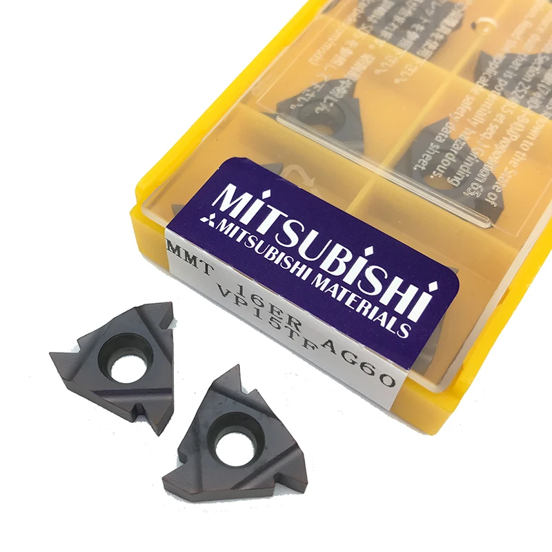 

MMT 16ER AG60 VP15TF CNC Thread Turning Tools Carbide Insert Lathe Turning Tools Processing Stainless Steel and Steel