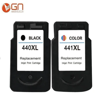 

GN 2PK PG-440 CL-441 XL Ink Cartridge Replacement for Canon PG440 pg 440 cl 441 for PIXMA MX374 MX394 MX434 MX454 MX474 MX514