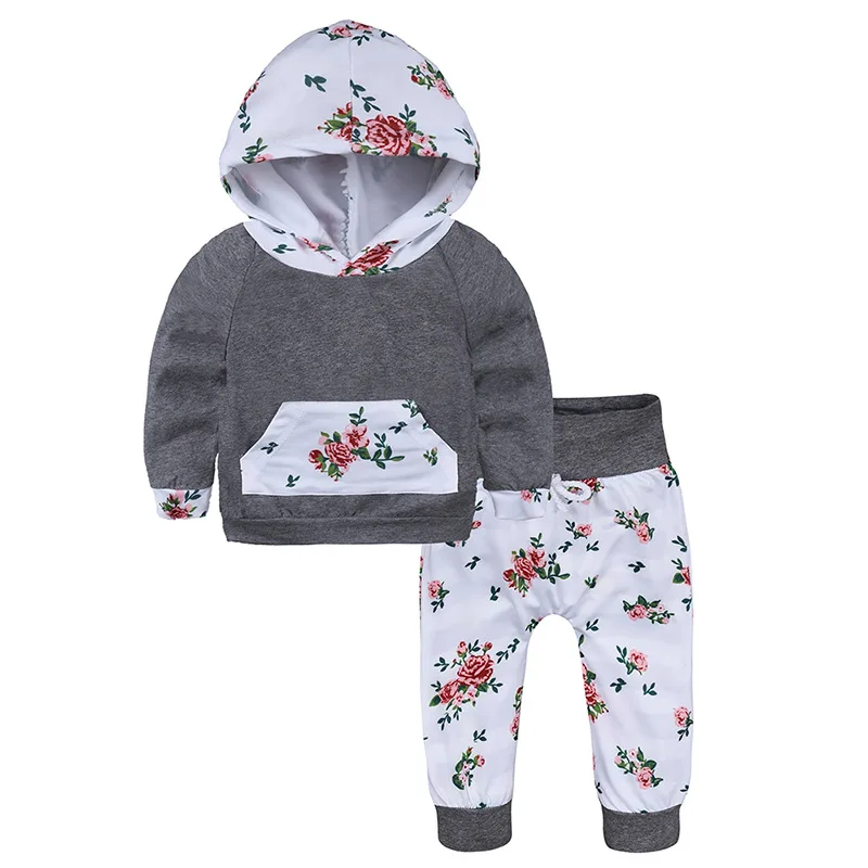 ﻿Buy Cotton Hoodies Set Baby Girl Clothing Litter Child Clothes Sport