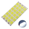 new 129mm 6 grids square flexible led cob strip bulb light cold white cob led strip source for diy running light ► Photo 1/6