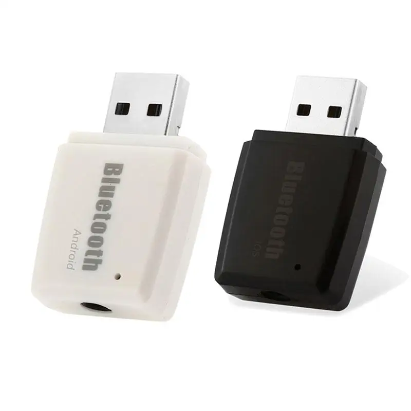 AUX USB Беспроводной V4.1 аудио музыкальный приемник адаптер Bluetooth стерео мини 3,5 мм Интерфейс ключ для планшетных ПК телефоны